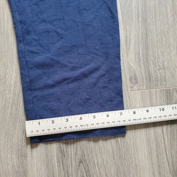 Free People Movement Set XS Blue Long Sleeve Crop Pant Surfside - Picture 10 of 11